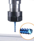 40 Pack Pro Grade CNC Router Bits End Mills Set With One Eighth Inch Shank Flat Nose And Ball Nose Cutters For Engraving And Milling