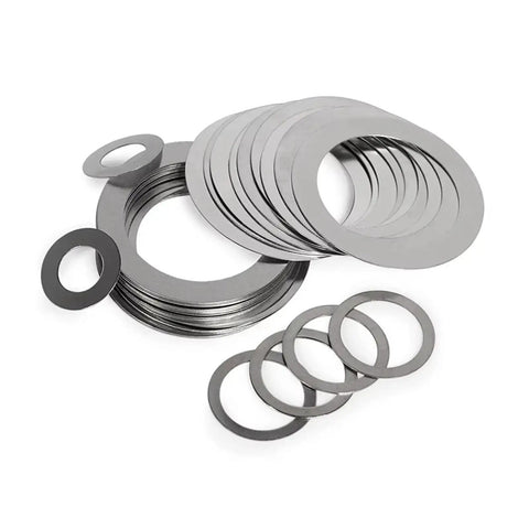 Top Shelf SUS304 Stainless Steel Flat Shim Washers Built Tough For Slick Adjustments Ultra Thin Corrosion Resistant Tabs Deliver Zero Stress Precision On Heavy Machinery And DIY Projects