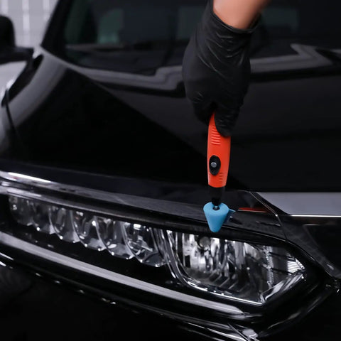 Mini Buffing Polishing Pads Set With 32 Pieces For Rotary Tools And Cordless Drills used on car headlight