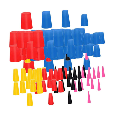 Top Tier Silicon Tapered Plug Kit For Pro Painting And Media Blasting Heat Resistant Stoppers 1/16 To 5/8 Inch Assortment Stops Gaps Perfectly With Durable Stopper Set That Lasts, color assortment