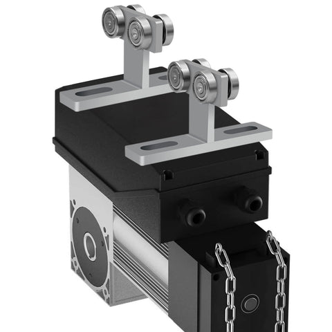 Upgraded 304 Stainless Steel Electric Hoist Trolley Roller For 1-5/8 Inch Wide Unistrut Channel