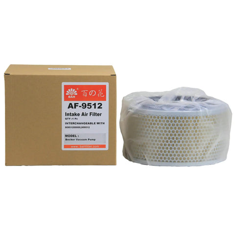 Intake Air Filter Replacement Direct Fit For Becker Vacuum Pump VTLF VXLF Series 2.200, 2.250, 2.360 With Box