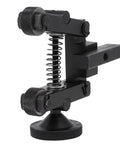 Spring Loaded Knurling Tool Holder for Mini Lathe Adjustable Linear Knurl Tool with CR15 Wheel Clamp Type visible side view.