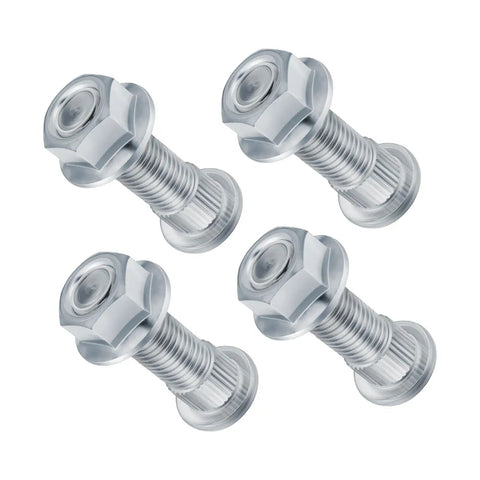 Front Wheel Hub And Studs Forged Steel Bearing Assembly Trail Ready Direct Bolt Upgrade For Ranger Utv heavy-duty zinc coated bolts set.