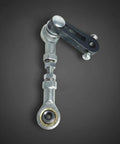 Heavy Duty Rocker Arm Linkage Lever Assembly For DIY Motion Systems And Industrial Machinery, slotted metal arm with circular hole