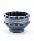 16 Notch Bottom Bracket Tool For Quick Removal And Installation Fits Shimano Ultegra BBR60 And Deore XT MT 800 Ratchet Ready Anodized Finish