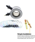 Gearhead Ready Hydraulic Throwout Bearing Kit For Chevy GMC Manual Transmissions Fits Muncie Borg Warner T10 Saginaw And GM Tremec TKO 500 600 5 Speed With Stock Diaphragm Clutch Easy Install Smooth Shifts. Hydraulic bearing, shims, studs