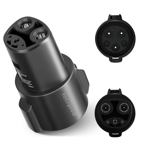 J1772 To Tesla Charger Adapter For Model 3 Y X S Cybertruck Road Trip Ready Up To 80A 250V Fast Level 2 Charging Converts J1772