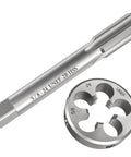 5/8-24 UNEF Tap And Die Set For Right Hand Machine Threads Pro Grade Round Die And High Efficiency Tap