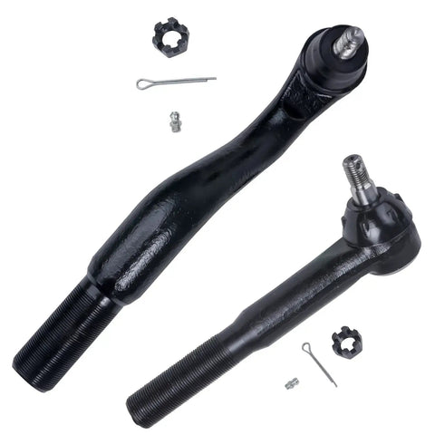Front End 12pc Suspension Kit For 2000 2004 Ford F 250 Super Duty 4x4 Upgraded Ride Includes Control Arms Ball Joints Tie Rods Sway Bar Links Bushings And All Necessary Components For A Stiff Smooth Off Road Ready Ride. front tie rods with castle nuts and cotter pins