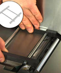 Magnetic Jointer Knife Setting Jig For 4 To 8 Inch Jointer Blades, Easy Quick Install, Precision Tool in use setting blades