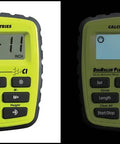DigiRoller Plus III 12.5 Inch Electronic Distance Measuring Wheel with backlit display showing measurement in feet and inches.