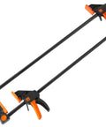 Beefy 24 Inch Steel Bar Clamps And Spreaders Two Pack Reversible Clamp And Spreader 24 Inch Clamp 29.5 Inch Spreader