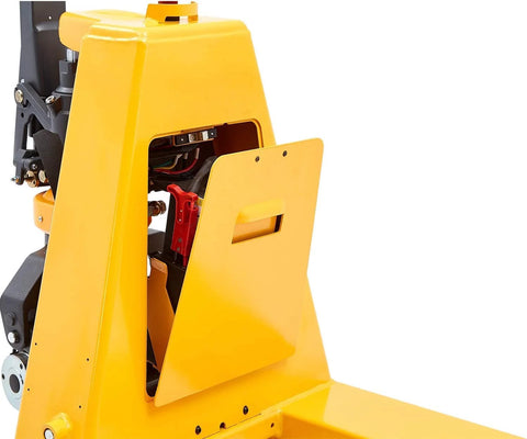 Side view of 24V 6A Lithium Battery Charger For Electric Pallet Jacks A1017 And A1034 Safe Fast Charging with Smart Safety Chip