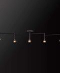 Tempo Foldable Track Lighting Bar With 4 Pivoting Joints In Matte Black Finish 5 Light Adjustable Track Light