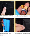 Battery insertion process for 1/14 Scale RC Wheel Loader Remote Control Toy Truck - 2.4GHz Front Loader Construction Vehicle