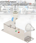 Ionizing Air Nozzle Anti Static Eliminator With Built In High Voltage Power Supply For Machinery And Device Manufacturing And Automation Equipment High Ion Density For Rapid Static Elimination US Plug Included, metal base