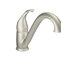 Camerist One-Handle Low Arc Kitchen Faucet In Spot Resist Stainless, No-Fuss Install With Duralock Quick Connect Single Lever Water Control ADA Compliant Sleek Stainless Style For Busy Kitchens