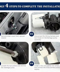 Washer Drain Pump Motor Replacement For LG And Kenmore Direct Fit Replaces AP5328388 installation steps guide