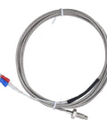 Heavy Duty K Type Screw Probe Thermocouple Temperature Sensor With Reinforced Shielded Cable for accurate heat tracking