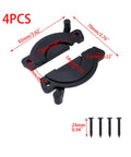 Straight Up Heavy Duty Table Leaf Connectors With Secure Locking Latches For No Sweat Assembly And Built Tough Performance On Folding Dining Tables, 92mm ABS parts with screws.