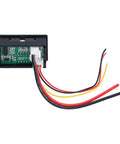 Back view of DIY Friendly Voltmeter And Ammeter Panel Meter For PCB Wiring 50A Digital Readout Shows Voltage And Current At A Glance