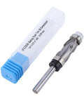Heavy Duty Double Bearing Spiral Flush Trim Router Bit With 1/4 Inch Shank And Premium Tungsten Carbide Cutter shown with protective case.