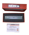 High Accuracy Compact Spirit Level Dead On True Horizontal Bubble Gauge With Rock Solid Aluminum Body Built Tough For Pro Shop Work And Tight Machining Layouts in box with certificate.