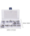 400 Piece Stainless Steel Serrated Lock Washers Set With Plastic Case For Corrosion Resistance The Everyday Workhorse
