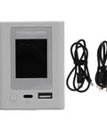 Drone Battery Charger Hub With 45W PD Fast Charging And LCD Display For Mini 3 3 Pro 4 Pro Batteries with cables