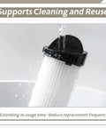 4 Pack Pre Motor Filter And HEPA Replacement For EyeVac Home Pro Pet Air Plus Touchless Stationary Vacuum Includes One Cleaning Brush For NeoVac Elite EV PMF Fits Any Rig While Keeping Your Place Hella Clean Today being rinsed under water to extend its use.