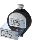 Pocket Size Shore A Hardness Meter Durometer 0-100HA Digital Tester With Large LCD Display For Rubber Leather Resin Fiber Glass Wax And More Ideal For QC And Material Testing on white background