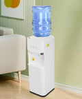 Hot Cold Water Dispenser With Warm Setting, Three Temperature Modes, 5 Gallon Floor Standing Electric Cooler And Heater, Child Lock