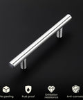 Brushed Nickel Cabinet Pulls 3 Inch Center To Center 5 Inch Overall Length Stainless Steel Cabinet Hardware 15 Pack