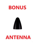 Super Shorty 1.5 Inch Antenna For Saturn Sky Black Powder Coated Billet Aluminum Plug N Play Includes 0.75 Inch Delete Cap Easy Install