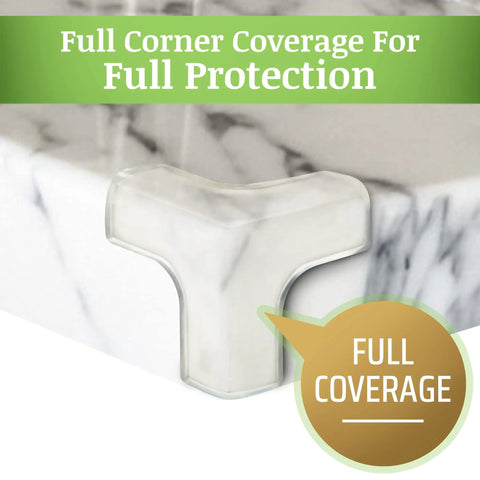 Clear Corner Protectors For Furniture 12 Pack With T Shape Edge Guards Baby Proof Cushions Silicone 30 Mm Small Full Corner Coverage