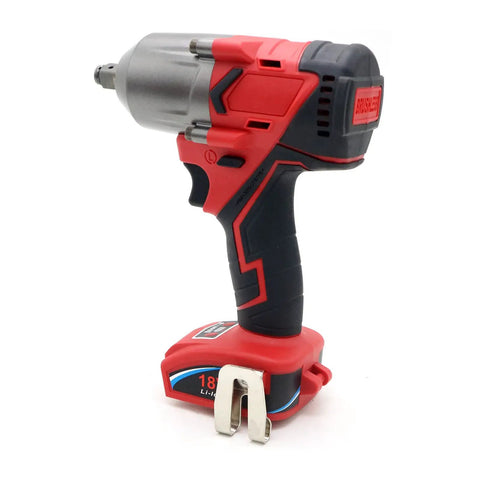 18V Cordless Half Inch Impact Wrench Brushless Beast, 500 FtLbs Peak Torque, side view, designed for DIY auto and garage