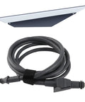 Rock Solid 6.6 Ft Ethernet Extension Cable IP68 Waterproof Flat Network Cord For Router with connectors and flat design.