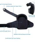 All Day Comfort Heavy Duty Gel Knee Pads With Thick Foam Padding For Construction Gardening Flooring And More Rugged