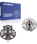 Rear Wheel Hub Bearing Assemblies With ABS Left And Right Two Piece Set For 2012 2016 Honda CR V And 2013 2015 Acura RDX