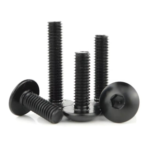 Beefy Black Full Fairing Bolts Kit For CBR600RR 2007 2008 2009 2010 2011 2012 Motorcycle With Nuts Washers And Fasteners Set Heavy Duty Hardware For A Tight No Fuss Fairing Setup, black metal fairing bolts