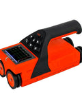 Dead Nuts Accurate Built Heavy Duty Stud Finder Wall Scanner With Rebar Detector For Concrete Depth Thickness Gauge side view with buttons and screen