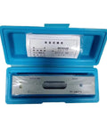 High Precision Compact Flat Level Machine Tool Guide Rail Straightness Tester FLB1-150 in protective blue case, with manual.