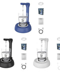 Three Electric Water Dispensers For 1 To 5 Gallon Bottles With Adjustable Stand, Desktop Hydration Station For Home Office Or Dorm