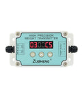 Industrial Load Cell Amplifier Transmitter With Unit Switching For Scales And Automation Converts Microvolt Signals To Four To Twenty Milliamps Or Zero To Ten Volt Output Auto Calibration Five Volt Excitation And One To Ninety Nine Digital Filtering Easy, front view