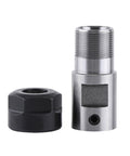 Single Collet Chuck Spindle Extension Rod For Cnc Milling And Lathe Machines Built Tough With High Hardness Steel, close-up view.