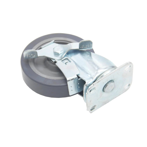 5-Inch Polyurethane Caster Wheel Set Of 4, 280 Lb Each, 1120 Lb Total Capacity, Smooth Quiet Swivel Casters