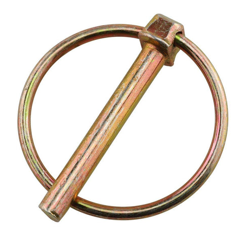 Heavy Duty Linch Pin Set 45mm galvanized steel shaft locking pin for farm tractors and outdoor use