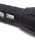 High Output 2-Cell Flashlight With AVS Head and Flood Optic, Click Tailcap, Standard Bezel Ring, 850 Lumens, close-up view