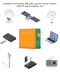 Pro 0.1 Mhz To 6 Ghz Full Band Low Noise Amplifier With 20 Db High Gain Lna Rf Preamplifier Module And Sma Female Jack Featuring A Built In 300 Mah Battery For Fm Radio Setup That Runs Dead Smooth with remote controls and devices around.